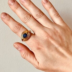 Lindsay Lewis Sodalite Mira Ring Size 7